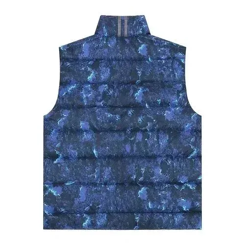 Moncler Genius 7 Moncler Fragment Hiroshi Fujiwara Down Vest Navy Blue - 1