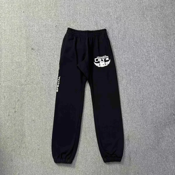 CRTZ Special Logo Sweatpants Black - 1