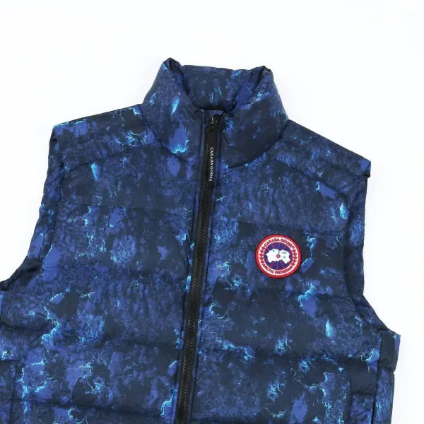 Moncler Genius 7 Moncler Fragment Hiroshi Fujiwara Down Vest Navy Blue - 6