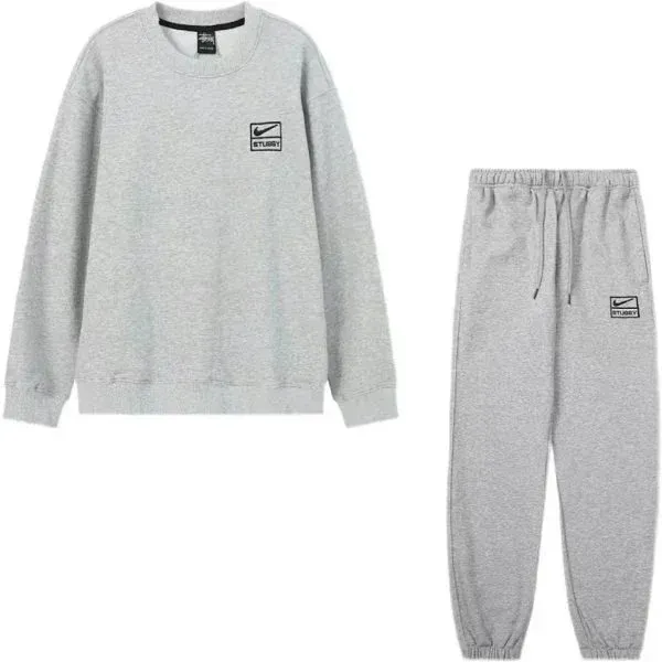 Nike Sportswear Club Fleece Full-Zip Hoodie Gray - 6