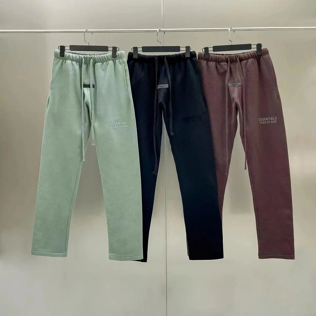 Fear of God Essentials Joggers Pale Yellow Sweatpants - 8