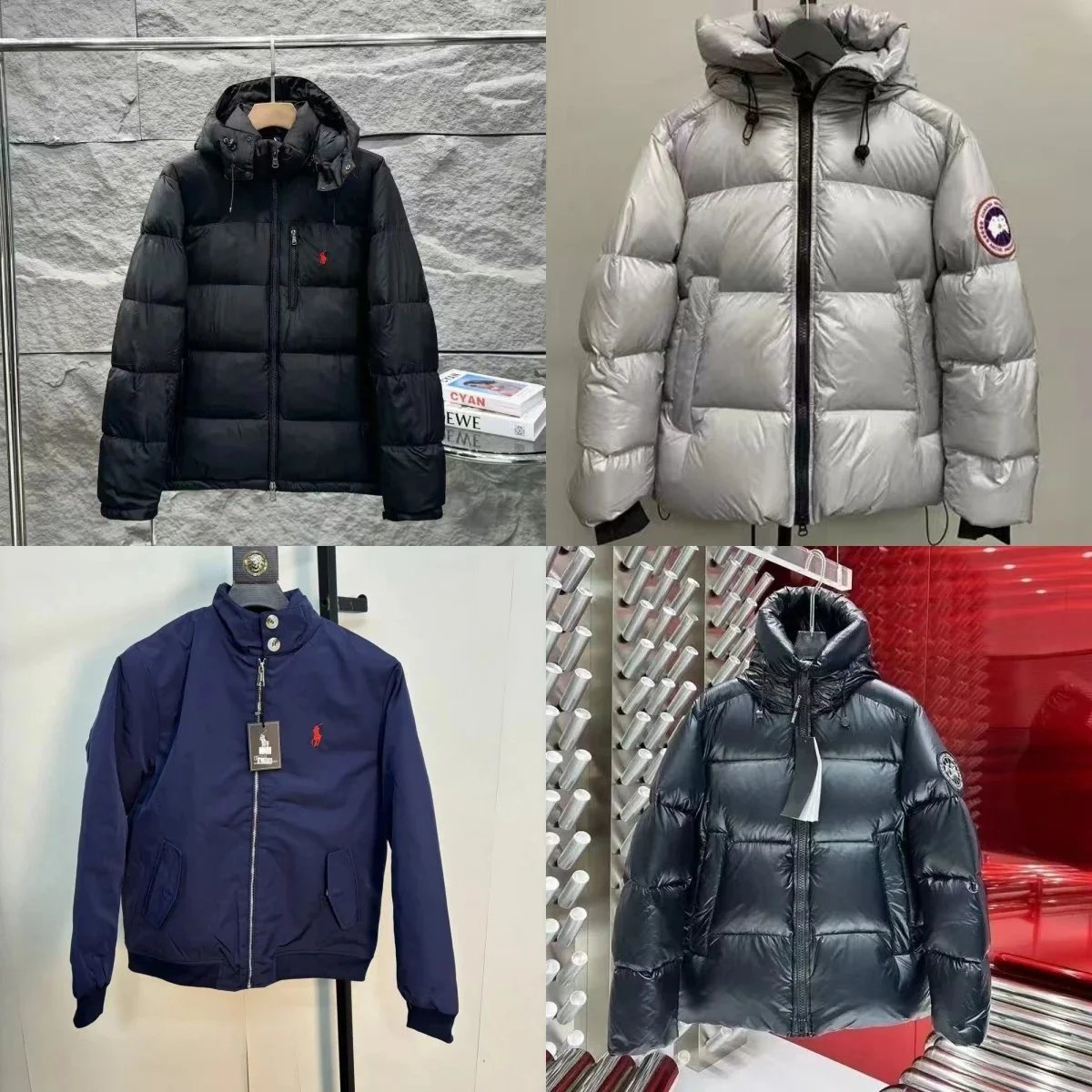 Polo Ralph Lauren & Canada Goose Down Jackets [21 styles]
