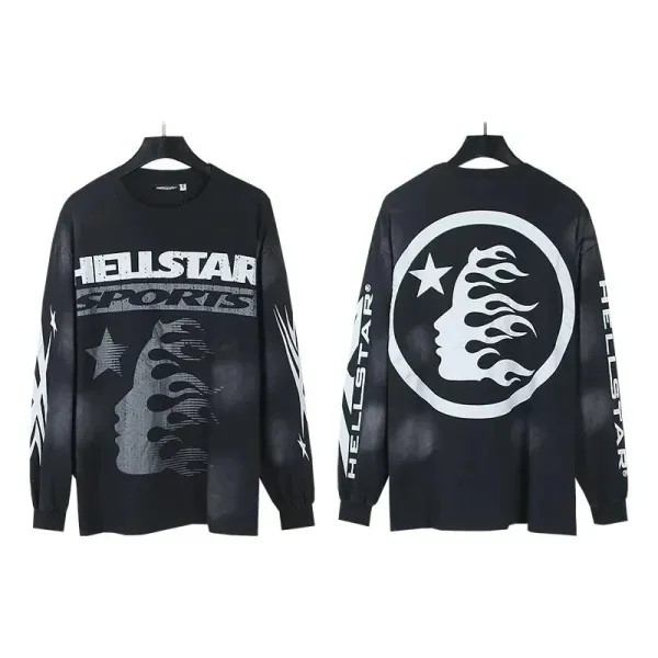 Hellstar Sports Long Sleeve T-Shirt Black - 1