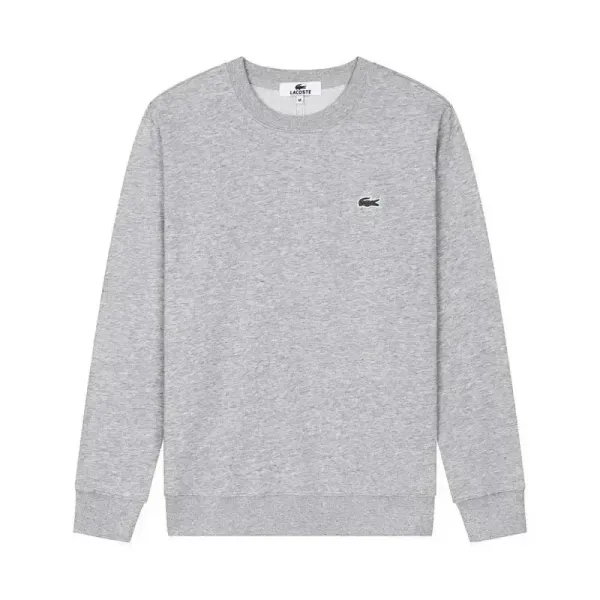 Lacoste Classic Crewneck Sweatshirt Gray - 1