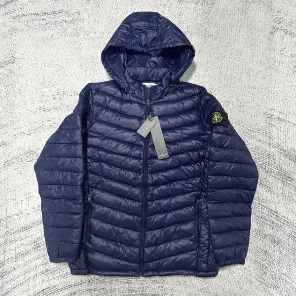 Dior x Stone Island Hooded Windbreaker Jacket Black - 8
