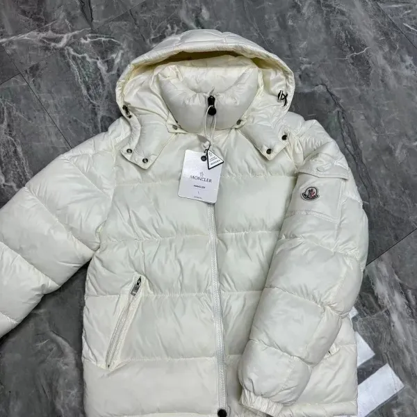 Moncler Maya Down Jacket Off-White - 1
