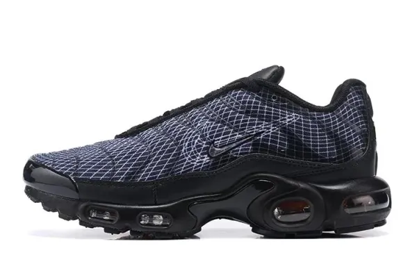 Nike Air Max Plus Black Grid Sneakers - 1