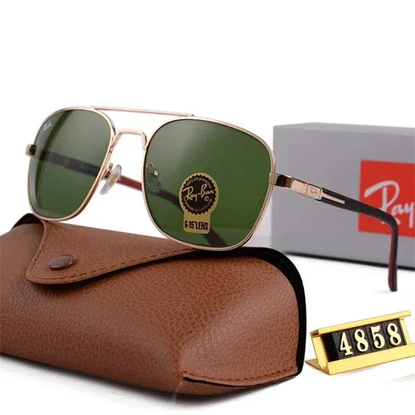 Ray-Ban Aviator G-15 Lens Green Sunglasses - 1