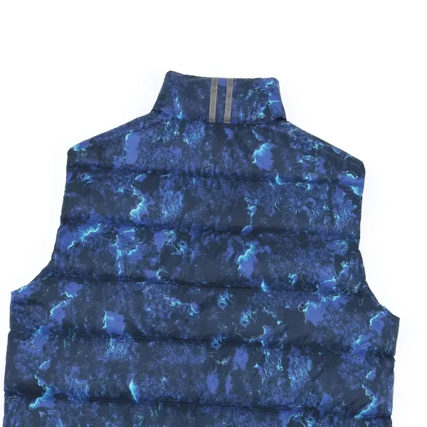 Moncler Genius 7 Moncler Fragment Hiroshi Fujiwara Down Vest Navy Blue - 7