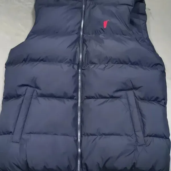 Moncler Down Vest Navy Blue - 1