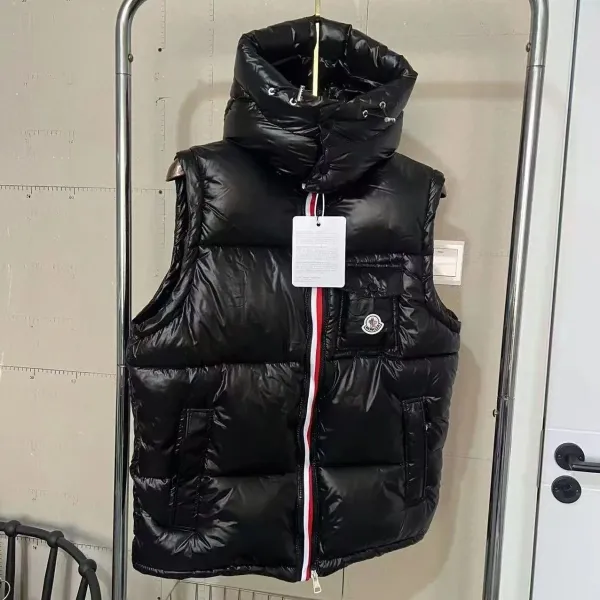 Moncler Maya Vest Black Down Vest - 1
