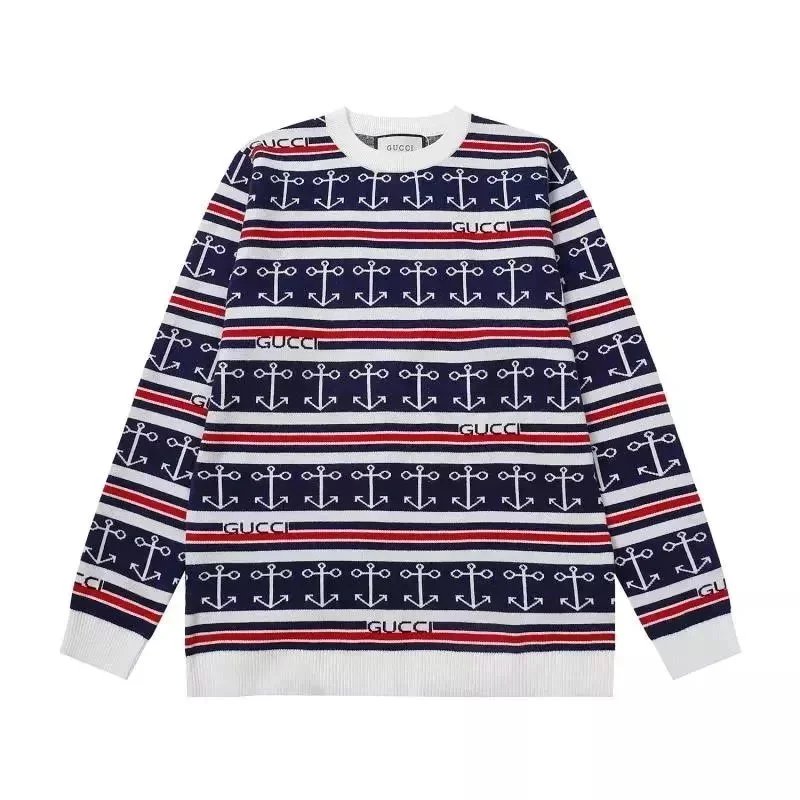 Gucci Knitwear Logo Knit Sweaters and Cardigans — 05