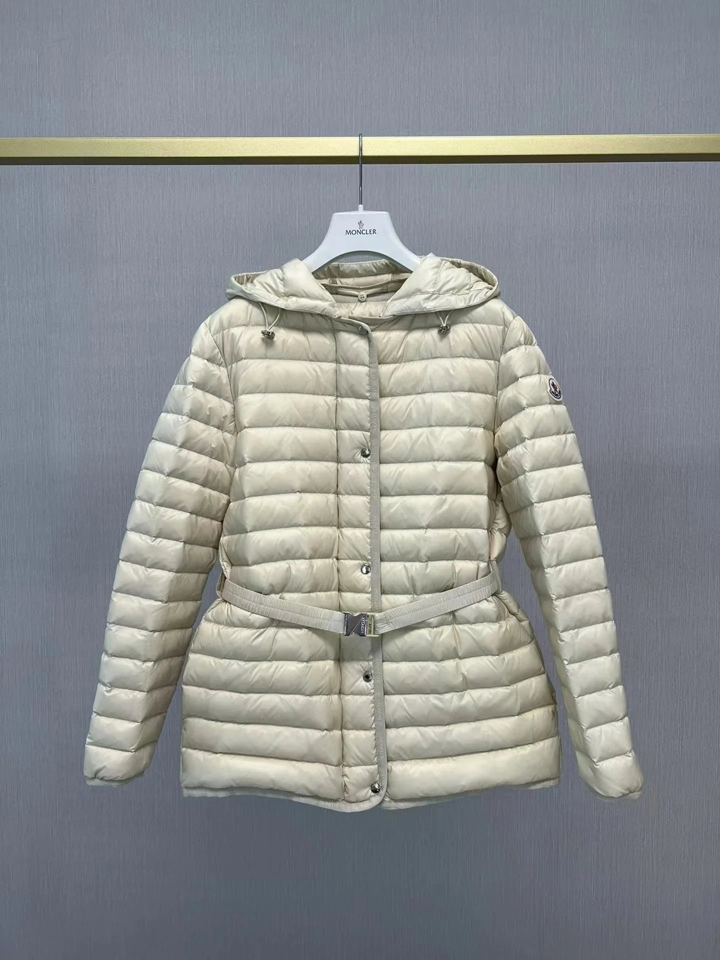 Moncler Chantilly Black Down Jacket with Detachable Fur Hood - 7