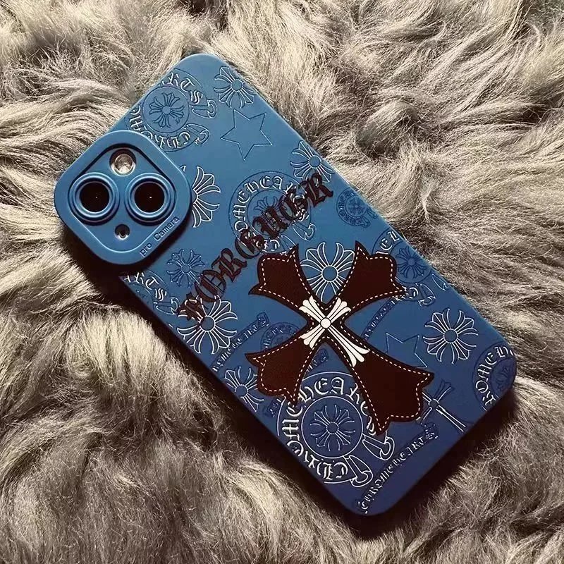 Prada Triangle Logo Orange Phone Case for iPhone - 11