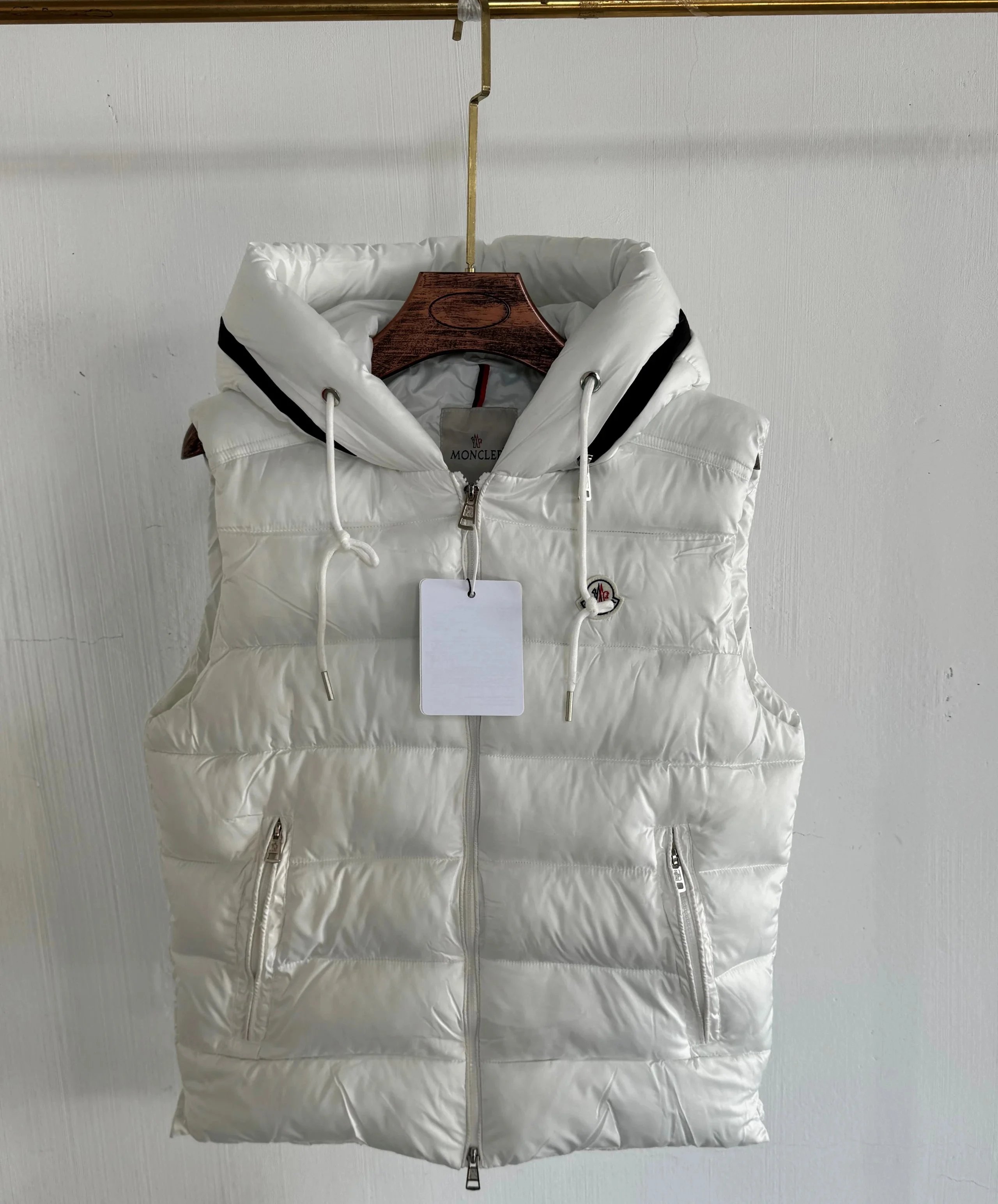 Double Strap Vest White
