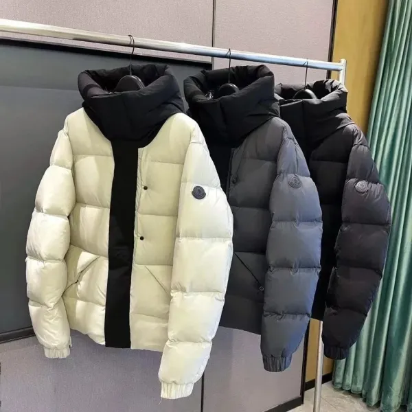 Moncler Maya Down Jacket Off-White - 5