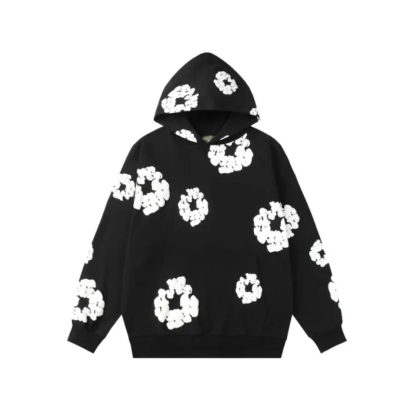 Off-White Floral Appliqué Orange Sweatpants - 6
