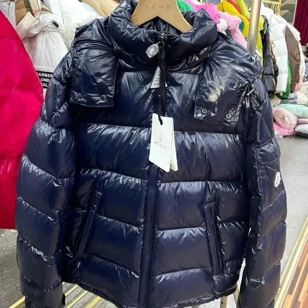 Moncler Maya Down Jacket Navy Blue - 1