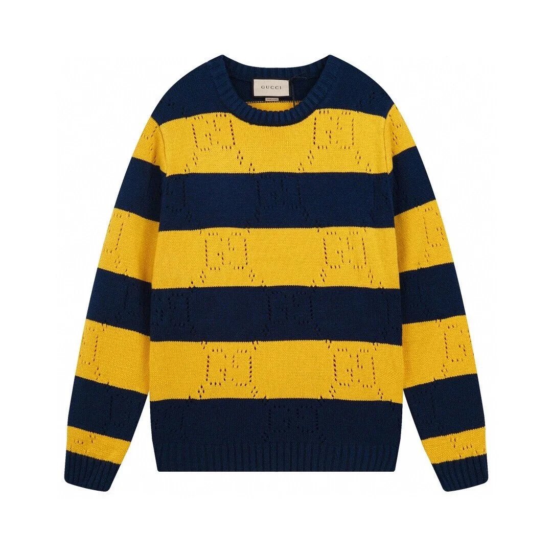 Gucci Knitwear Logo Knit Sweaters and Cardigans — 27
