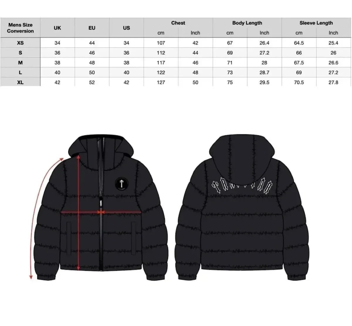 Trapstar Puffer Jacket Light Blue Down-Jacket - 2
