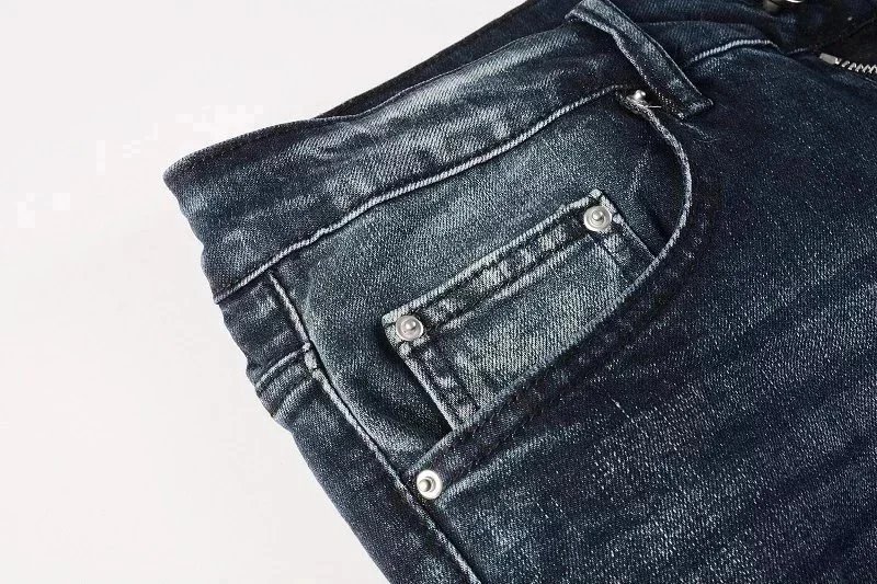  Philipp Plein Distressed Letter-Print Slim Fit Jeans - 6