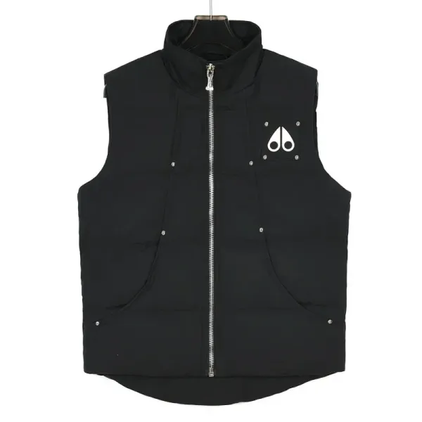 Moose Knuckles Arctic Vest Black Outerwear - 1