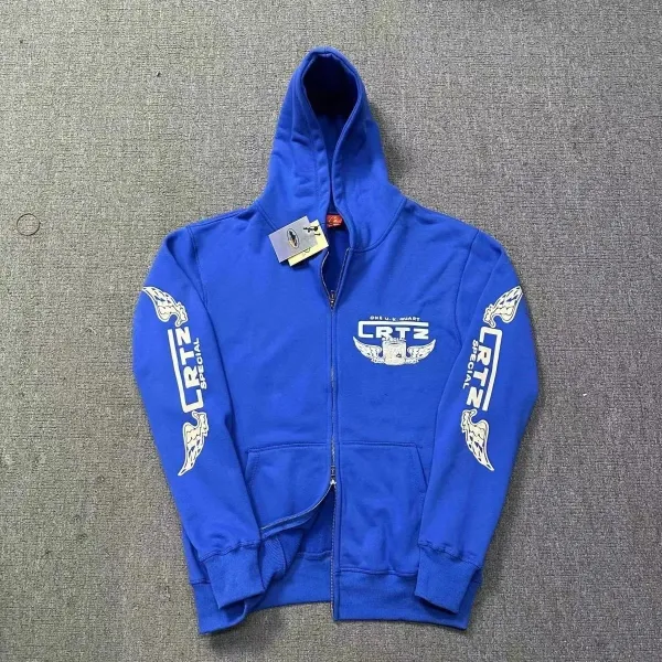 CRTZ Special Full-Zip Hoodie Blue - 1
