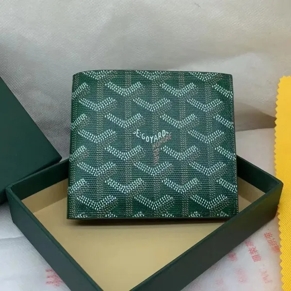 Goyard Saint Louis Bi-Fold Wallet Forest Green - 1