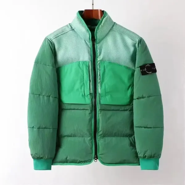 Stone Island Shadow Project Down Jacket Green - 1