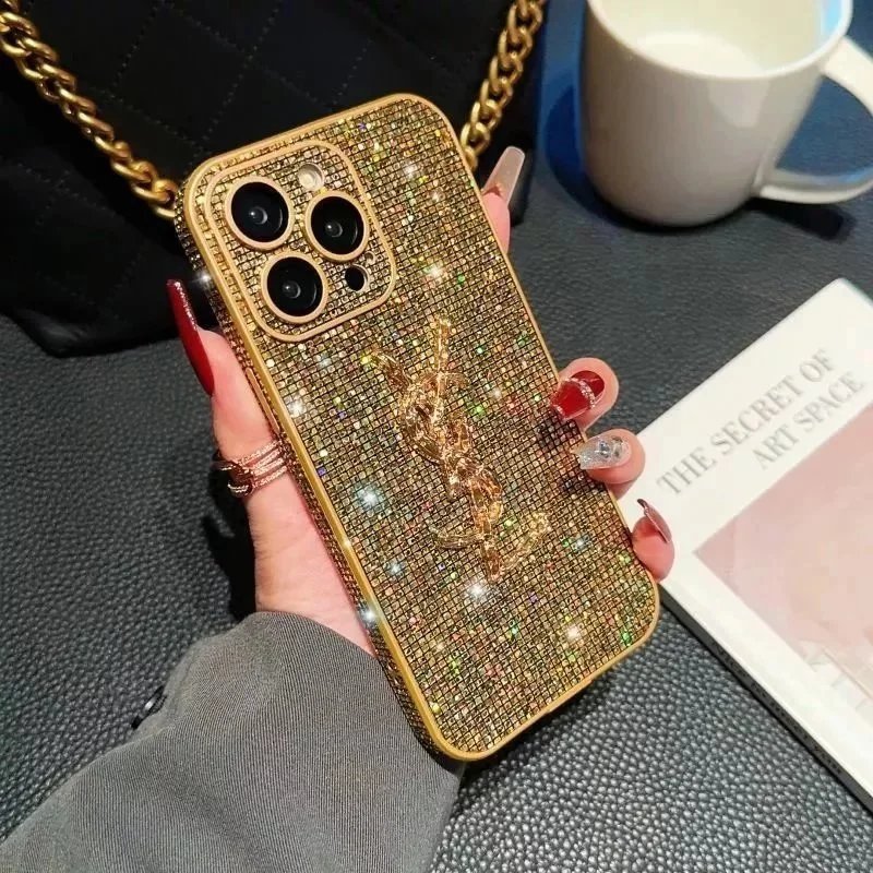 Prada Triangle Logo Orange Phone Case for iPhone - 3