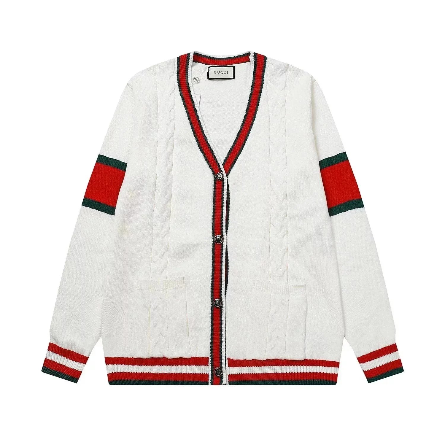 Gucci Knitwear Logo Knit Sweaters and Cardigans — 08