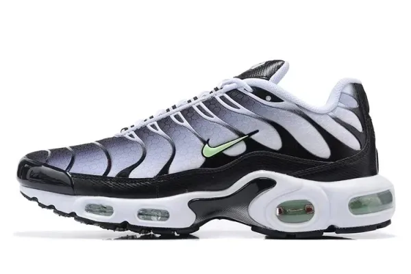 Nike Air Max Plus TN White Black Green Sneakers - 1