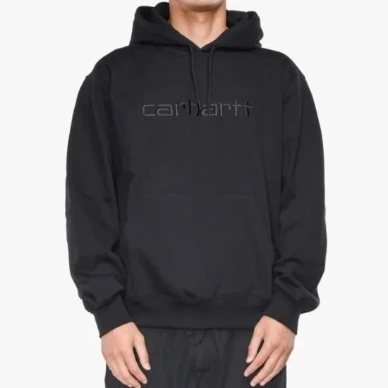 Carhartt WIP Chase Hoodie Navy Blue Hoodie - 9