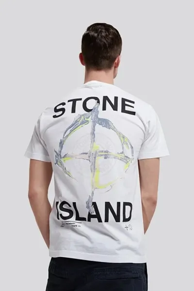 Stone Island Compass Logo T-Shirt Navy - 10
