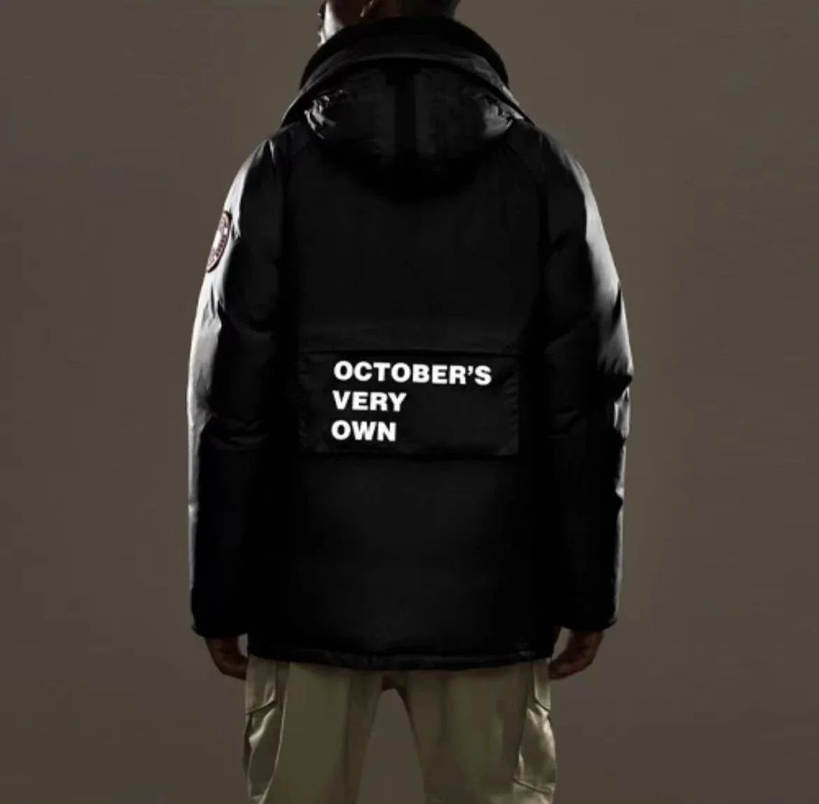 Canada Goose Expedition Parka Navy Blue Down Jacket - 3