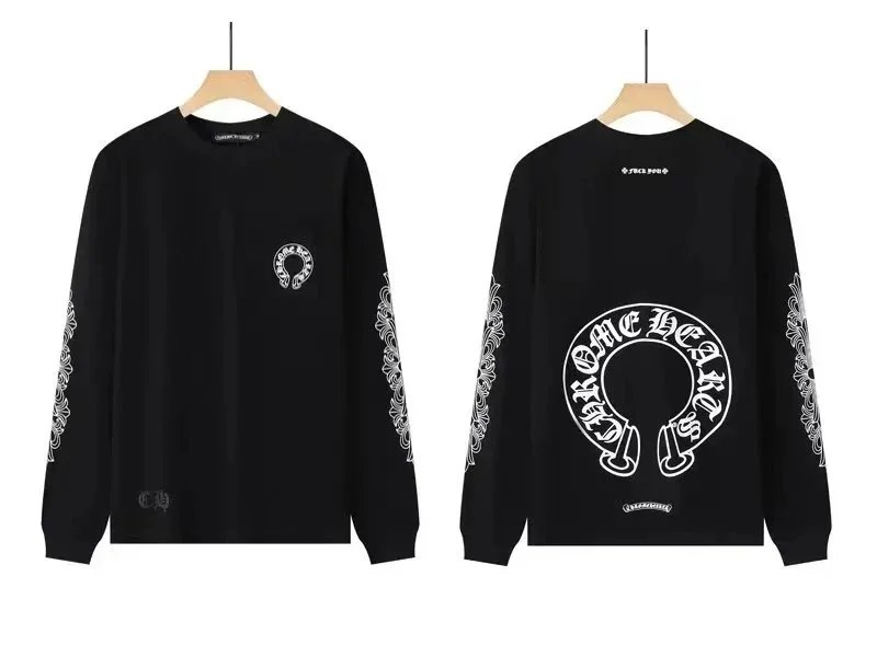 Chrome Hearts Rainbow Cross Long Sleeve T-Shirt White - 4