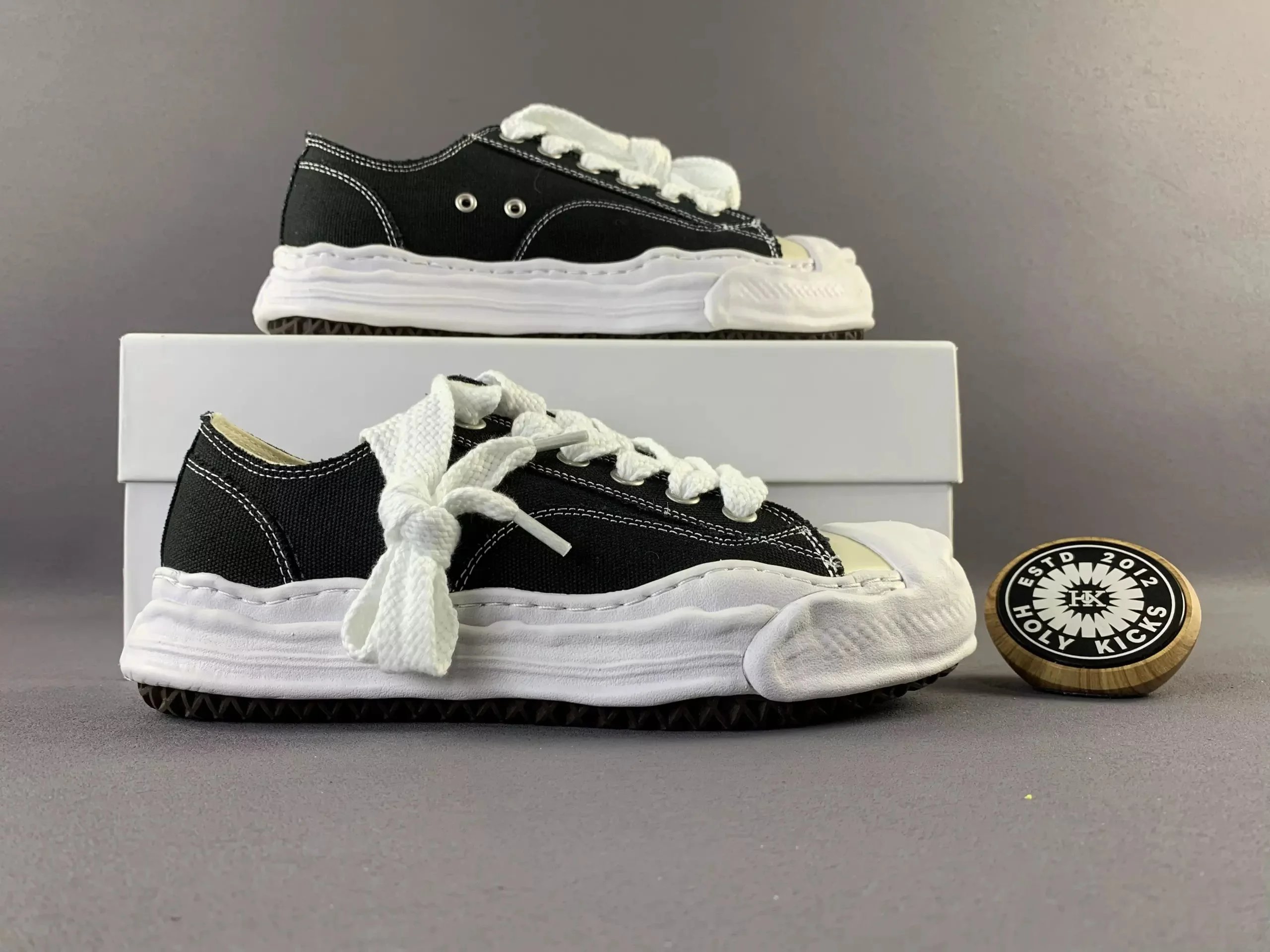 Maison Mihara Yasuhiro Peterson Low Canvas Sneakers