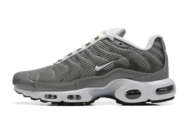 Nike Air Max Plus Gray Mesh Sneakers - 1