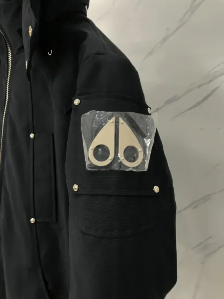 Moncler Maya Down Jacket White with Fur Trim - 9