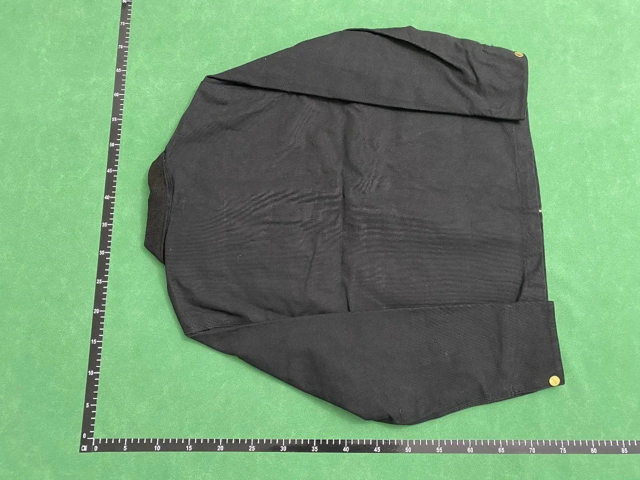Carhartt WIP Active Jacket White with Brown Corduroy Collar - 5