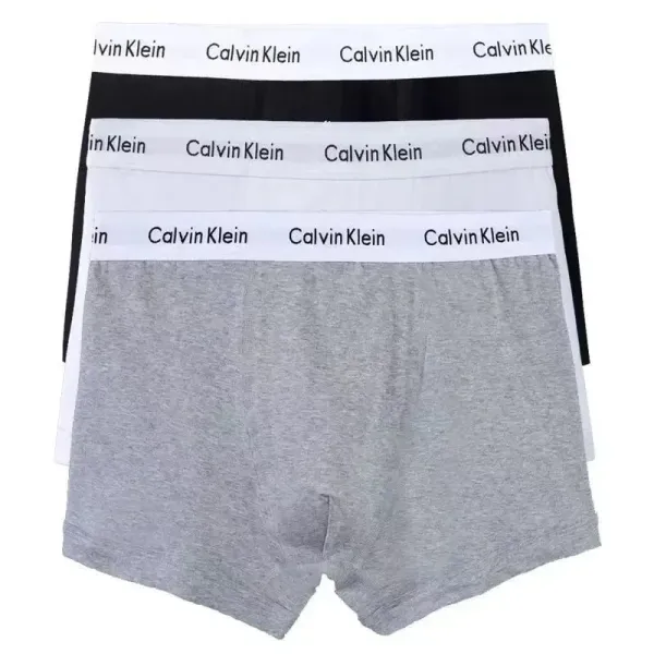 Calvin Klein Modern Cotton Boxer Briefs Gray/Black/White Underwear - 1
