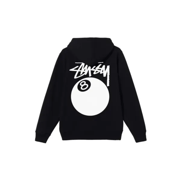 Stussy Skull & Crossbones Hoodie White - 3