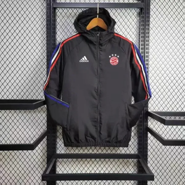 Adidas FC Bayern Munich Windbreaker Black - 1