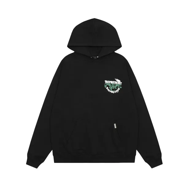 Represent Racing Club Black Hoodie - 1