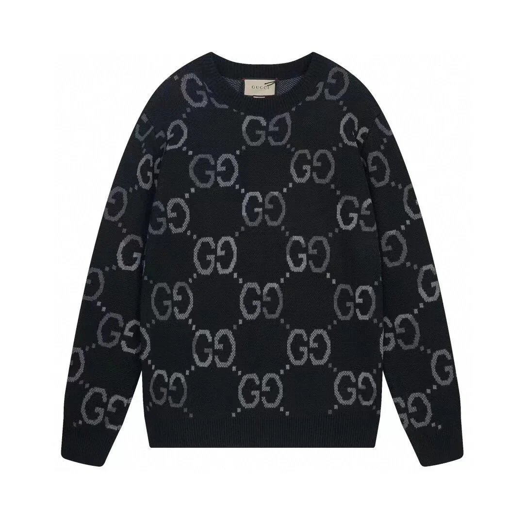 Gucci Knitwear Logo Knit Sweaters and Cardigans — 28
