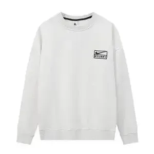 Nike Sportswear Club Fleece Crewneck Sweatshirt White - 1