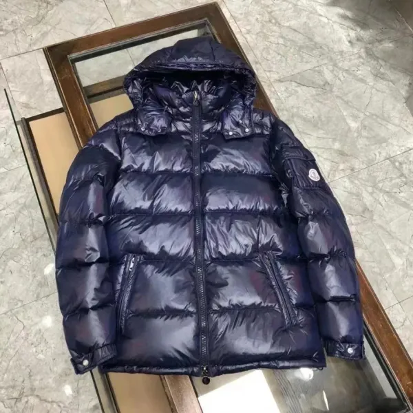 Moncler Maya Down Jacket Navy Blue - 1