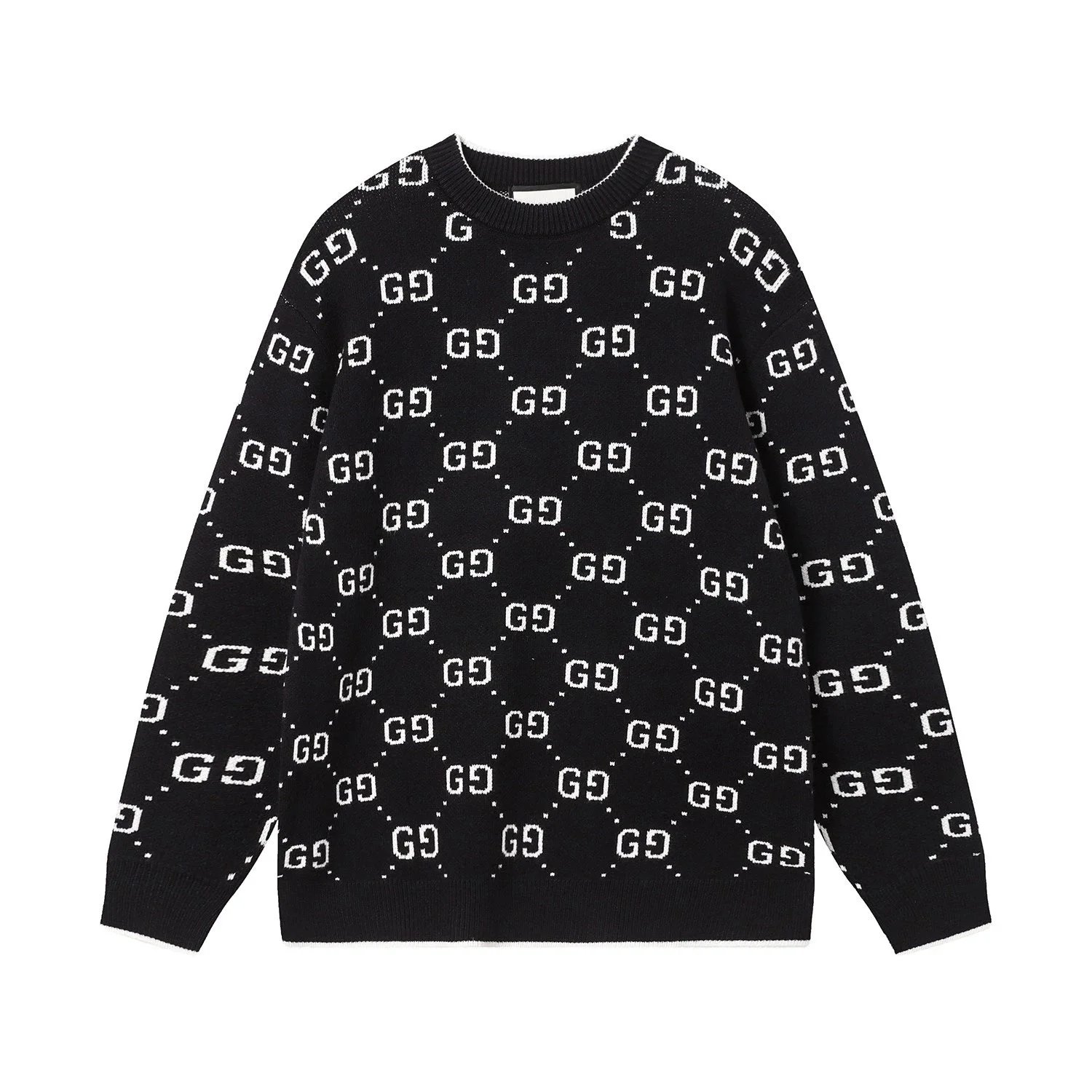 Gucci Knitwear Logo Knit Sweaters and Cardigans — 19