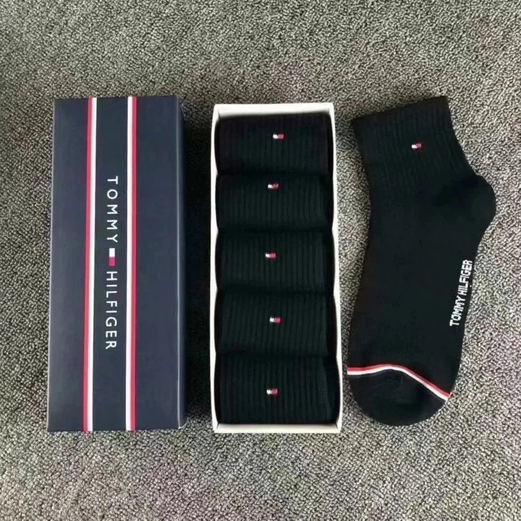 Tommy Hilfiger Socks Ribbed ankle socks, 5-pack image 2