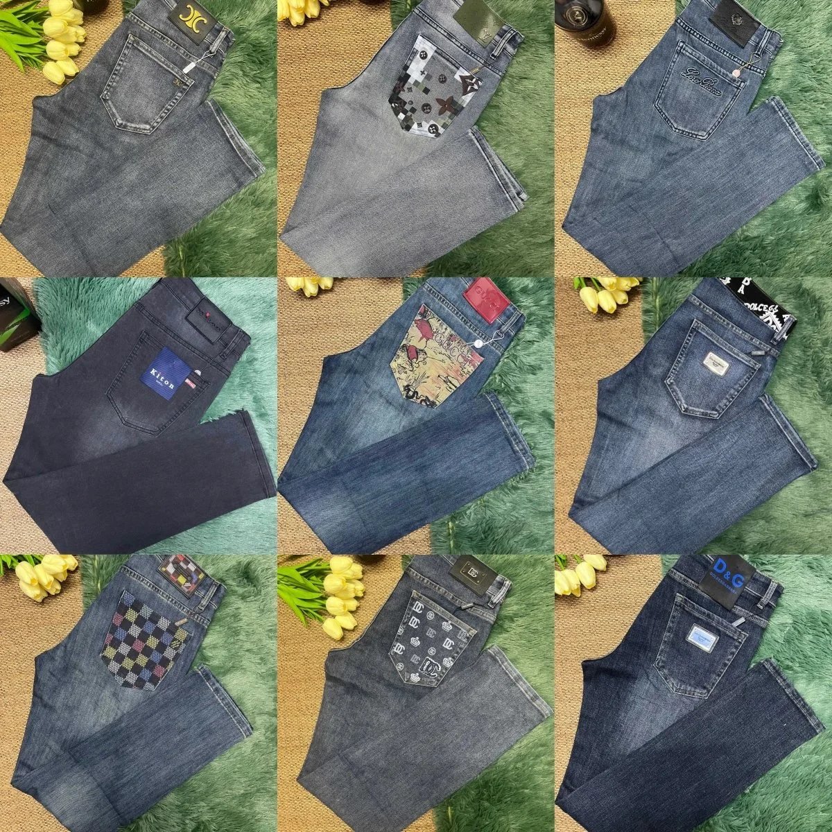 Various Brands Denim Jeans [40 styles]